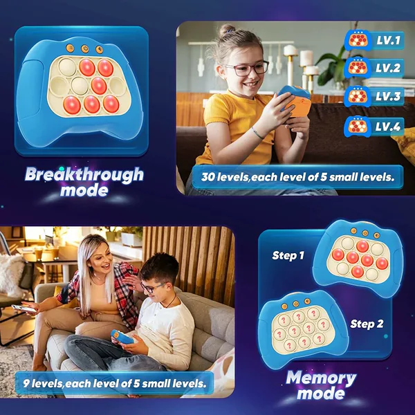 Light-Up Bubble Push Game, Model 273258