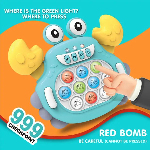 Electronic Bubble-Push Game, Model 290029